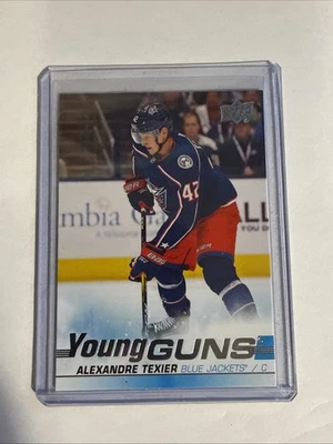 2019-20 Upper Deck #225 Alexandre Texier YG RC - Image 1 of 2
