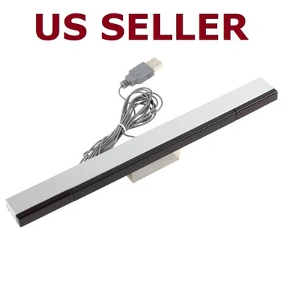 USB Wired Infrared Ray IR Sensor Bar For Nintendo Wii / Wii U
