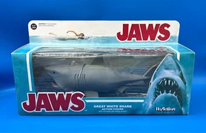 Funko ReAction Super7 Jaws Great White Shark w Movable Jaw Biting Actionfigur - Bild 1 von 10
