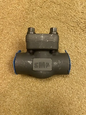 SMP 1” Swing Check Valve Forged Steel SM840CT Threaded, High Pressure - Image 1 of 4