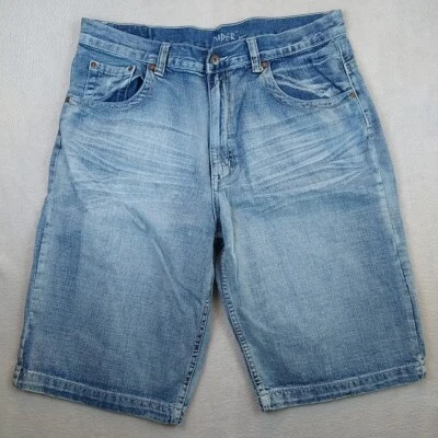 Pantalones Cortos Flypaper Para Hombre 36 Azul Denim Sueltos Largo Preppy Classiccore Foto 1 de 4