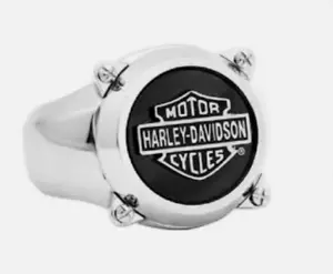 Men's Harley-Davidson Stainless Steel Engine Carburetor Top Ring HSR0013 B2 - Picture 1 of 2