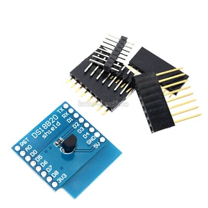 DS18B20 Temperature Sensor Measurement FOR WeMos D1 Mini WIFI Extension Board - Bild 1 von 5