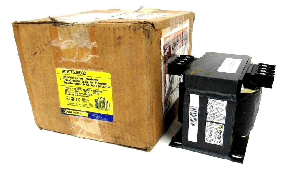 NEW SQUARE D 9070T500D32 TRANSFORMER 9070-T500D32 - Image 1 of 1