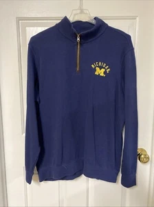 Suéter Champion Elite Michigan Wolverines 1/4 Cremallera Bordado Para Hombre’s 2XL - Imagen 1 de 6