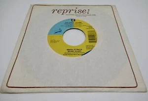 Atlantic Starr Masterpiece / Bring It Back Home Again 1991 Reprise 45 RPM Record - Imagen 1 de 8