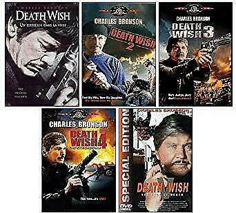 Death Wish 1 2 3 4 5 DVD Charles Bronson Brand New and Sealed Plays Worldwide - Image 1 of 1