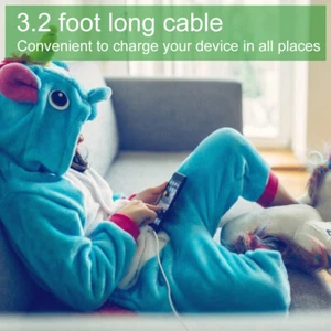 1M Fast Charging Micro USB Cable 3.2FT Data Sync Samsung Charger - Picture 1 of 5