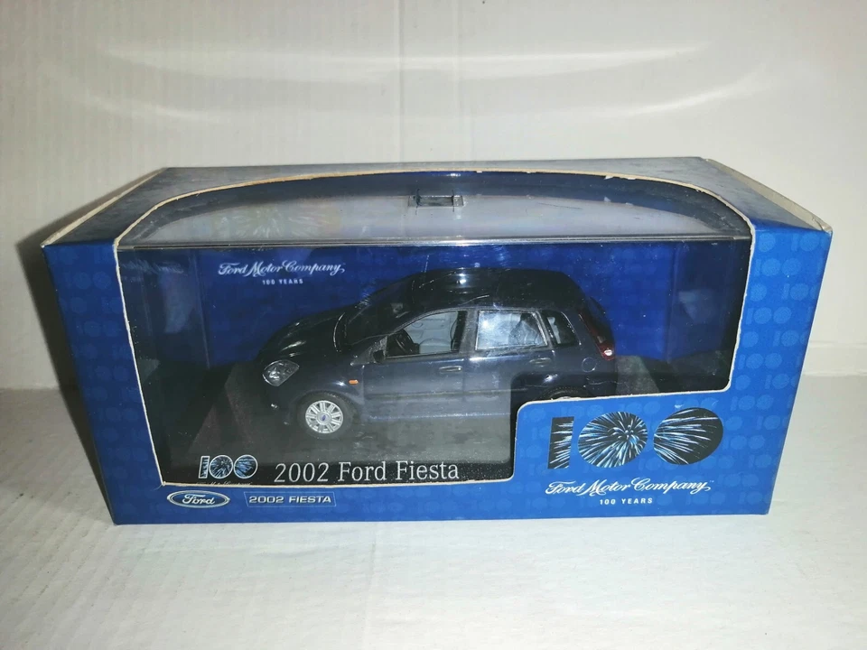 FORD FIESTA 2002 BLU MINICHAMPS SCALA 1/43 - Immagine 1 di 1