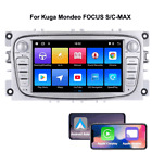 DAB+ Android 12 Autoradio Carplay GPS Navi For Ford Focus C S Max Transit Fiesta
