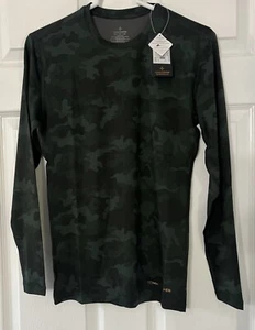 Tommie Copper langärmliges Crew-Hemd mit Rundhalsausschnitt für Herren Pine Camo Core Größe Small - Bild 1 von 5