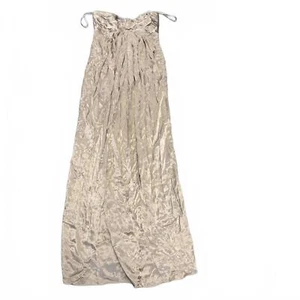 Nuevo con etiquetas Maxi Vestido La Lune Sin Tirantes Nudo - Rosa del Desierto - Imagen 1 de 7