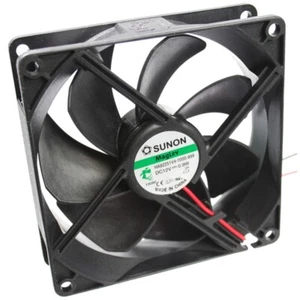 Ventilateur axial HA92251V4-1000U-A99 92 x 92 x 25 mm 12 VDC 1700U/min. 48,24m3/h de Sunon - Photo 1/1