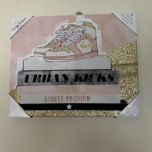 Design District Studio NIKE AIR JORDAN 1 HIGH Urban Kicks Canvas 20x16 Dunks New - Picture 1 of 7