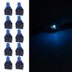 10x Niebieski T5 SMD LED Deska rozdzielcza samochodu Instrument Oświetlenie wewnętrzne Żarówki Uniwersalne