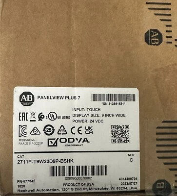 NEW IN sealed BOX Allen-Bradley 2711P-T9W22D9P-BSHK - Image 1 of 3