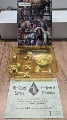 Lone Wolves Diorama Black Library Limited Ed #468 Of 500 GW OOP 40K Metal  - Image 1 of 4