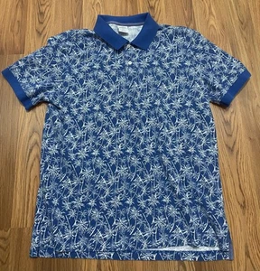 Polo Brooks Brothers Para Hombre XL Palmera Calce Ajustado Algodón Azul - Imagen 1 de 8