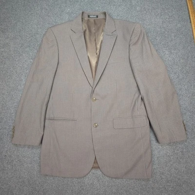 Versace Blazer mens 42 Grey Formal Dinner Jacket Long Sleeve coat Size 42 - Image 1 of 4