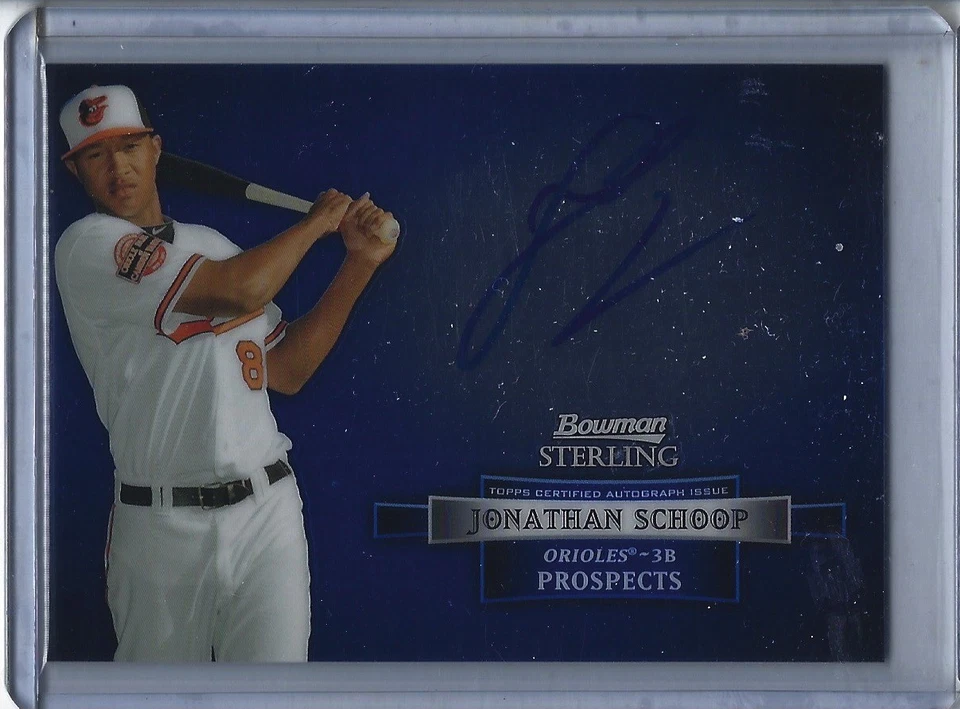 Bowman Sterling Jonathan Schoop 2012 autógrafo novato radiocontrol automático  Foto 1 de 1