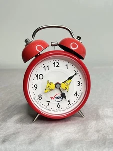 Pokemon Pikachu Red Alarm Clock TV Tokyo Not for Sale Promo Nintendo WORKING - Picture 1 of 4