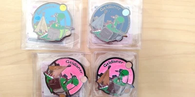 Geocoin Geldianer (4 Coins; 2x identischer TB-Code) - Bild 1 von 2