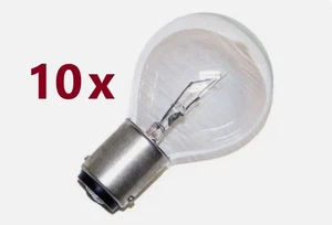 10-PK BLC 30W 125V S11 Clear Lamp Light Bulb Microscope NEW GE 29140 - Picture 1 of 7