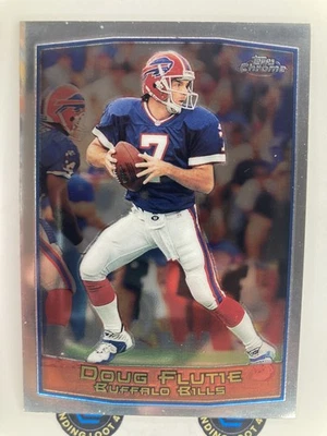 1999 Topps Chrome Doug Flutie #20 Buffalo Bills - Image 1 of 2