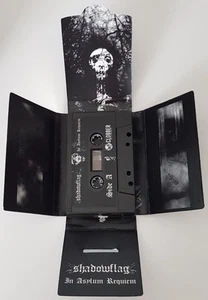 Shadowflag In Asylum Requiem cassette cross shaped case ukbm black metal mayhem - Picture 1 of 1