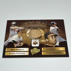 2005 Topps All-Time Fan Favorites Orioles #BS-RRRD Ripken Dempsey Robinson /125 - Picture 1 of 20