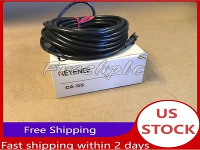 Keyence CA-D5 Illumination 5M Cordset Cable **NEW** (KB)  US Free TAX - Image 1 of 3