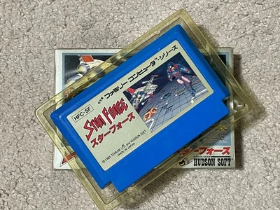 Star Force W/Box Manual Famicom FC Retro Good Used Game NTSC-J JP - Image 1 of 4