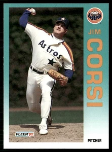 1992 FLEER JIM CORSI HOUSTON ASTROS #431 - Picture 1 of 2