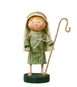 Lori Mitchell ESC Nativity Little Shepherd Boy Christmas Figurine - Picture 1 of 8