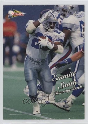 1993 Pacific Triple Folders Rookies & Stars Emmitt Smith #18 HOF - Image 1 of 2