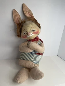 Peluche Annalee Vintage Primavera Pascua Conejo Antropomórfico MUY RARO - Imagen 1 de 6