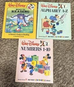 1983 Walt Disney Fun To Learn Library Lot 1 2 19 - Imagen 1 de 8