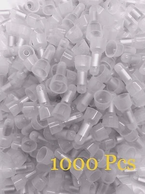 1000 Piece Crimp Cap Connector Terminals Car Home Electric End Caps 16-14 Gauge - Image 1 of 4