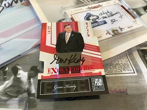 GENE KEADY Auto RED /25 signed 2007 Donruss Elite Extra Edition autograph SP 71 - Picture 1 of 5