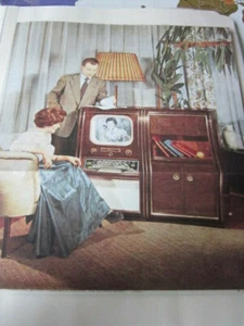 Radio Edizione 05 VEB Sachsenwerk Radeberg Clivia 1955 Brochure TV - Foto 1 di 4
