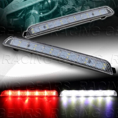 LENTE TRANSPARENTE LED PARACHOQUES TRASERO REFLECTOR LUCES DE FRENO AJUSTE 04-09 MAZDA 3 MAZDASPEED3 Foto 1 de 4