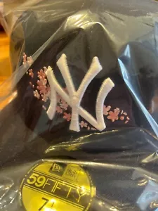 NEW ERA 59FIFTY MLB Sakura Cherry blossom New York Yankees Navy 14523121 - Picture 1 of 10