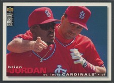 1995 Collector's Choice Brian Jordan St. Louis Cardinals #192