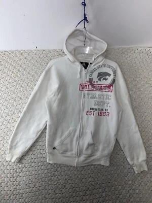 Sudadera con capucha vintage Kansa State University para mujer talla S Wildcats cremallera completa universidad Foto 1 de 4