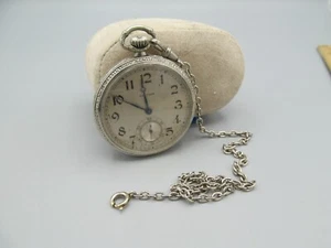 Antique 1894 1925 Waltham Pocket Watch 210 7J 12S - Picture 1 of 6