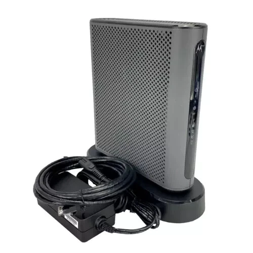 Motorola MT7711 24x8 Cable Modem + AC1900 Wi-Fi Router-Black + 2 Phone Lines - Image 1 of 1
