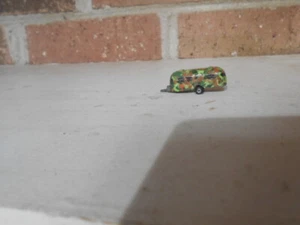 M&B Bizarre #5003 N Scale 2 Wheels Camouflage Camper - Picture 1 of 10