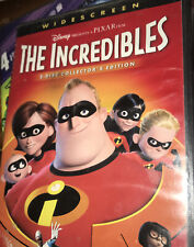 The Incredibles DVD 2-Disc Set Widescreen Collectors Edition Disney Pixar Family