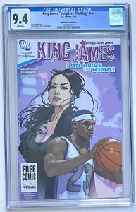King James Long Live The King Joshua Middleton variant CGC 9.4 rare Lebron NBA - Picture 1 of 2