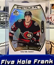 2021-22 SP Authentic Parker Kelly Spectrum FX Tier 1 #S-51 Bounty Unscratched